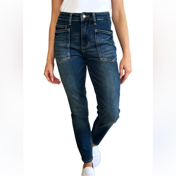 Judy Blue Denim - Judy Blue Dark Wash Skinny Jeans